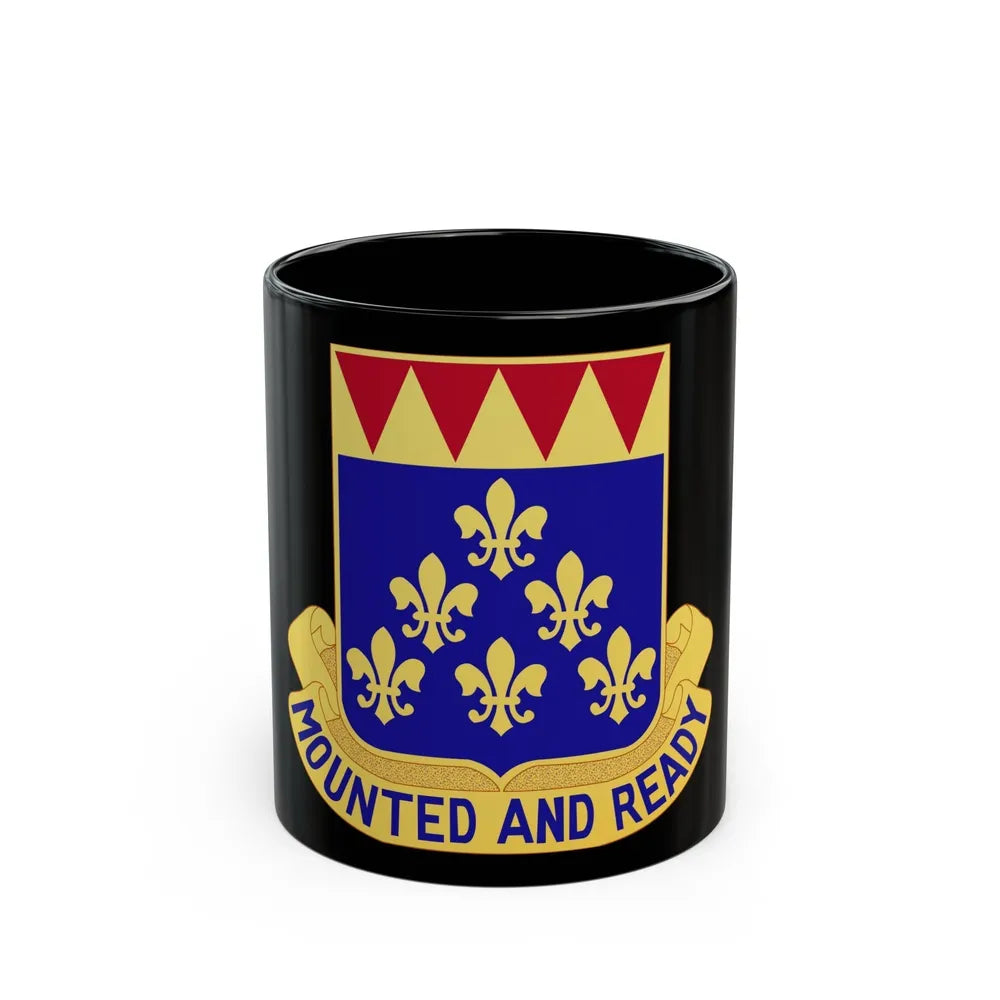 146 Cavalry Regiment (U.S. Army) Black Coffee Mug-11oz-Go Mug Yourself