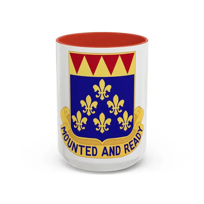 146 Cavalry Regiment (U.S. Army) Accent Coffee Mug - Go Mug Yourself