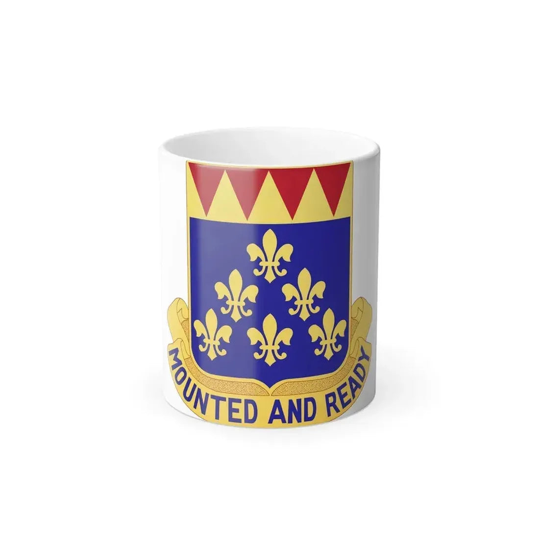 146 Cavalry Regiment (U.S. Army) Color Changing Coffee Mug 11oz - Go Mug Yourself