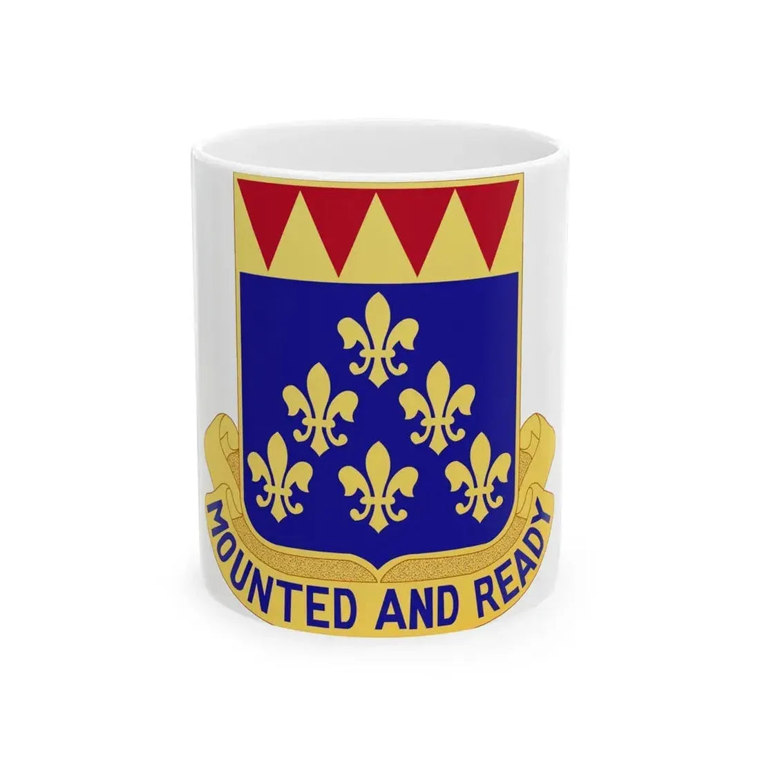 146 Cavalry Regiment (U.S. Army) White Coffee Mug 11oz - Go Mug Yourself