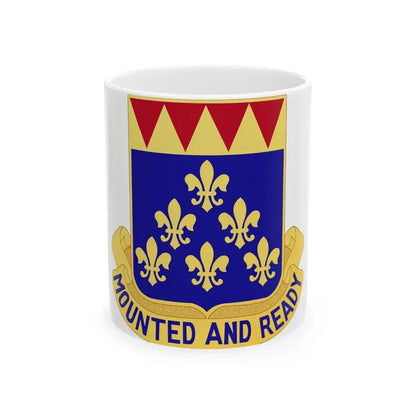 146 Cavalry Regiment (U.S. Army) White Coffee Mug 11oz - Go Mug Yourself
