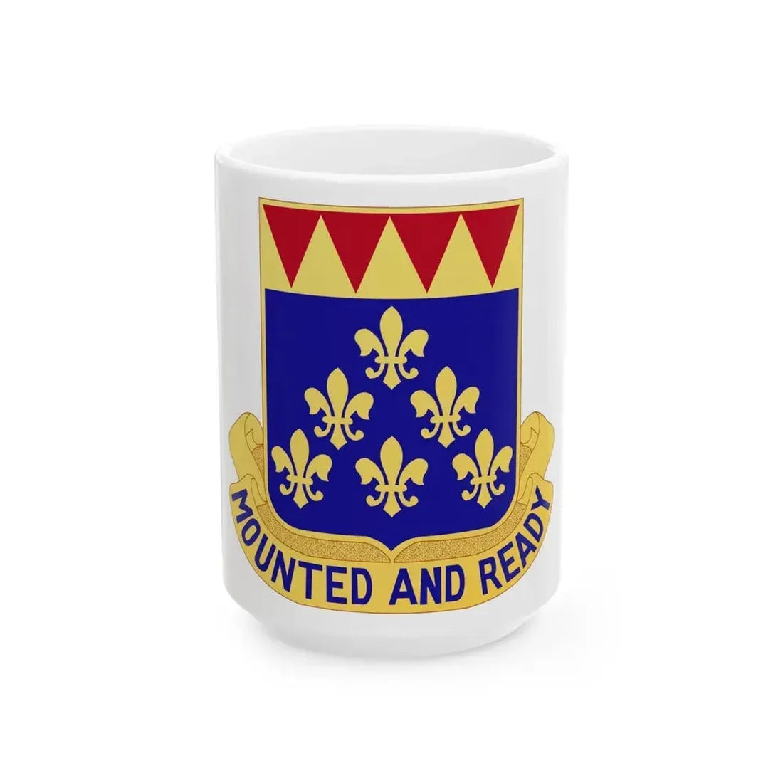 146 Cavalry Regiment (U.S. Army) White Coffee Mug 15oz - Go Mug Yourself