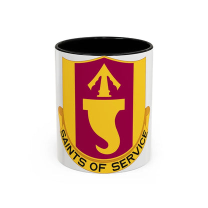 146 Signal Battalion (U.S. Army) Accent Coffee Mug-11oz-Black-Go Mug Yourself