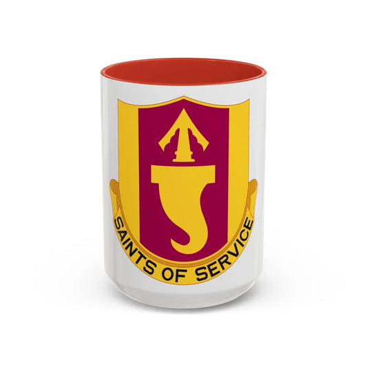 146 Signal Battalion (U.S. Army) Accent Coffee Mug-15oz-Pink-Go Mug Yourself