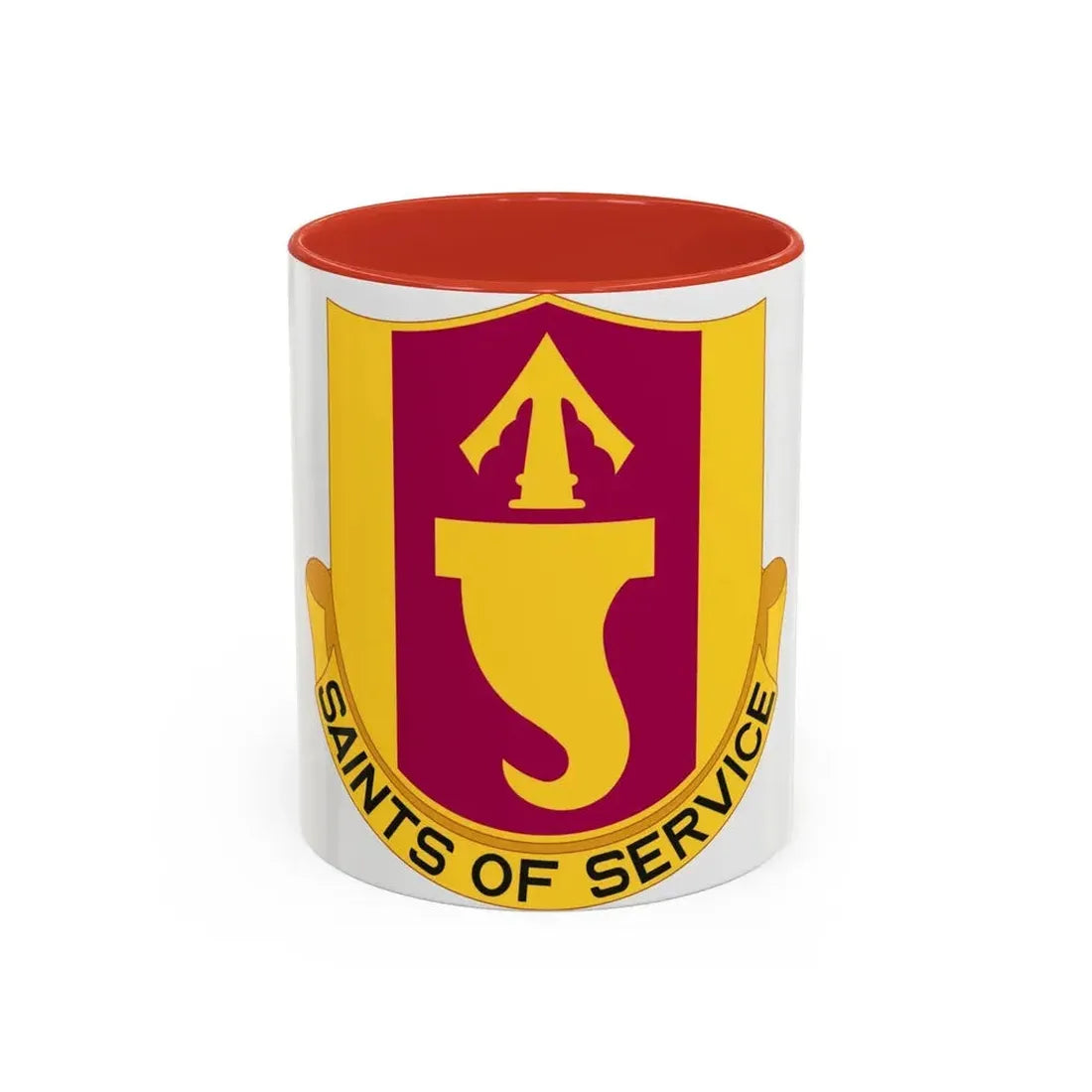 146 Signal Battalion (U.S. Army) Accent Coffee Mug 11oz Red - Go Mug Yourself