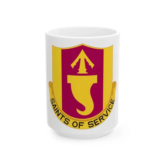 146 Signal Battalion (U.S. Army) White Coffee Mug 15oz - Go Mug Yourself