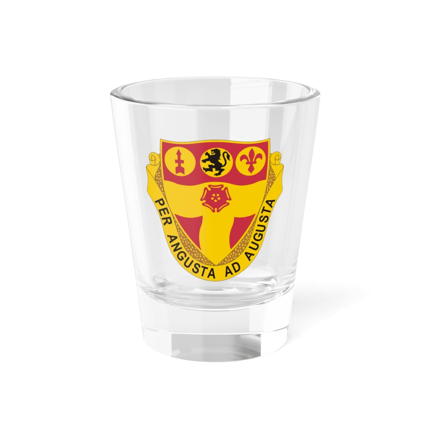 218th Field Artillery Regiment (U.S. Army) Shot Glass 1.5oz