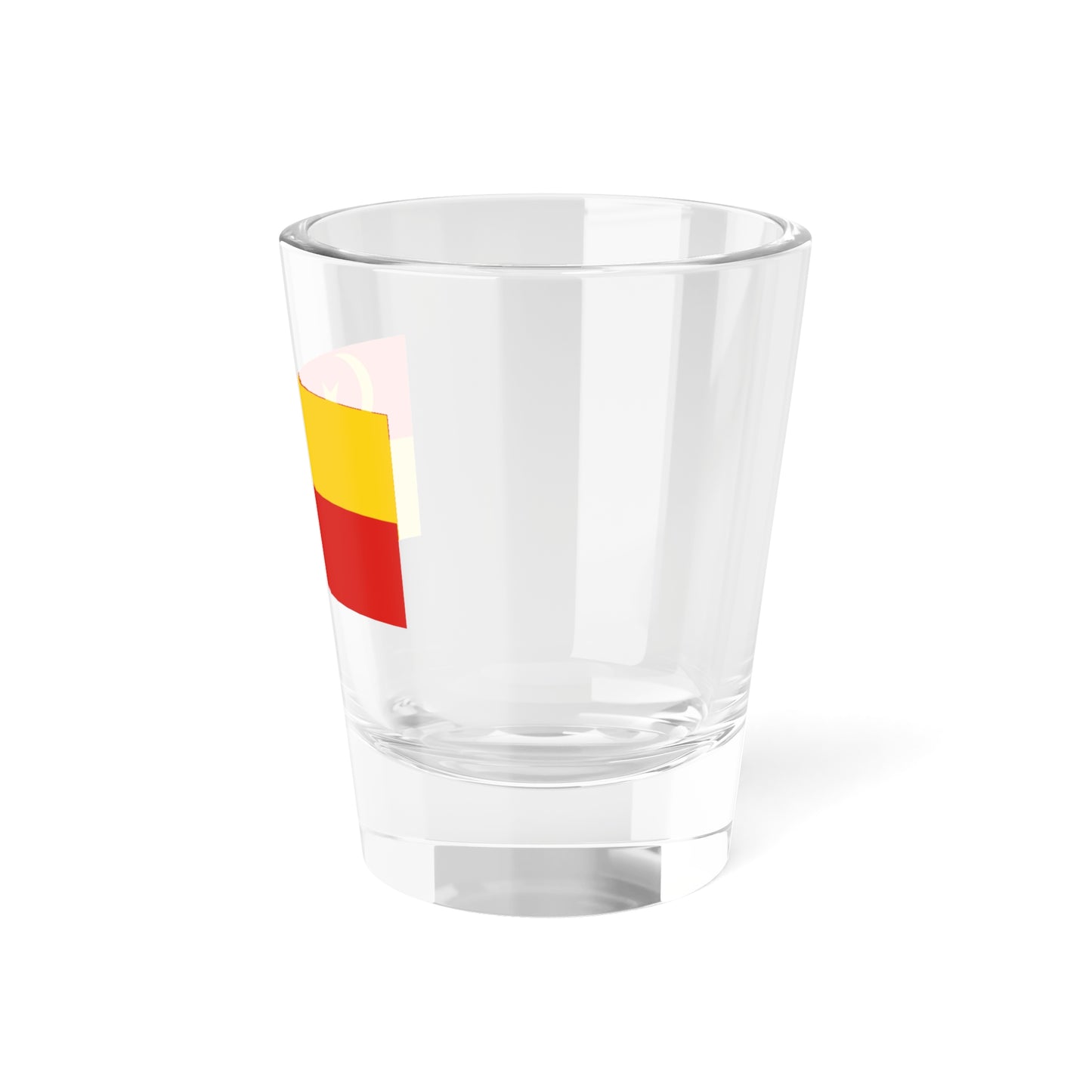 Flag of Selangor pre 1965 Malaysia - Shot Glass 1.5oz