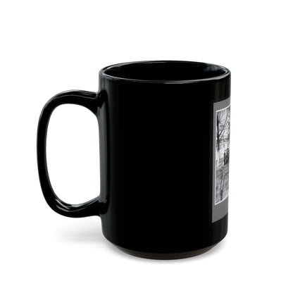Band Group Seated Behind Their Instruments (U.S. Civil War) Black Coffee Mug