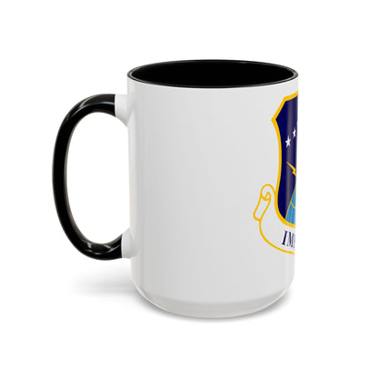 90th Space Wing (U.S. Air Force) Accent Coffee Mug