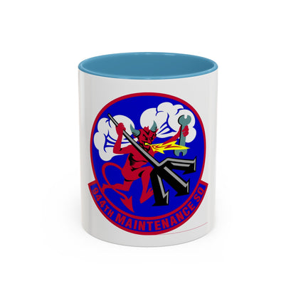 944 Maintenance Squadron AFRC (U.S. Air Force) Accent Coffee Mug