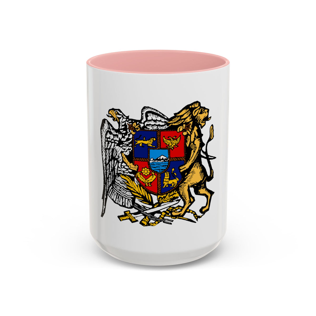 First Republic of Armenia Emblem - Accent Coffee Mug