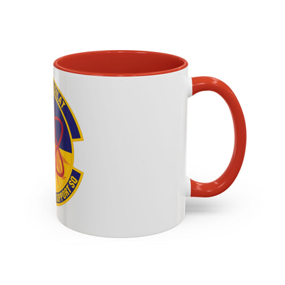 831st Munitions Support Squadron (U.S. Air Force) Accent Coffee Mug