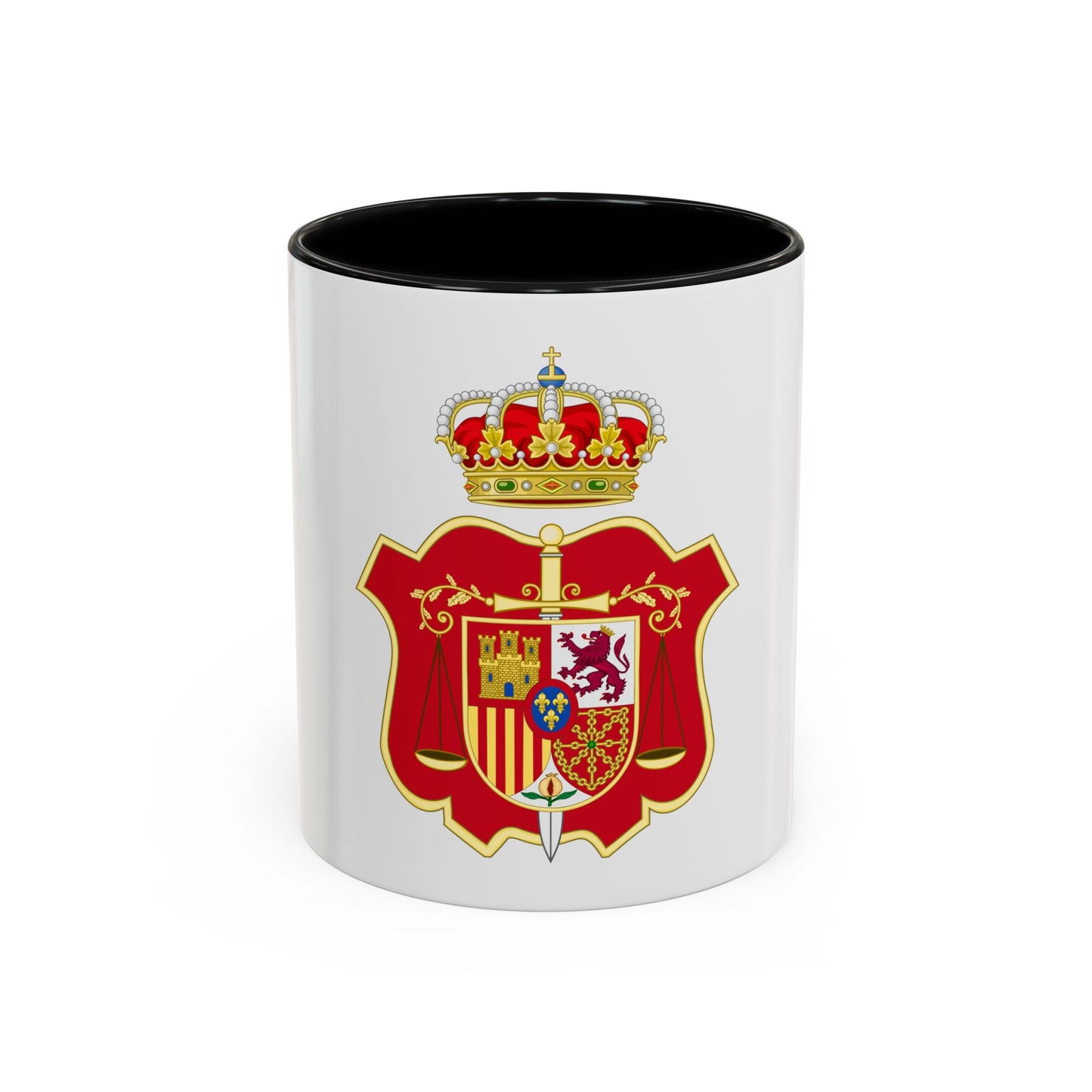 Coat of Arms of the General Council of the Judicial Power of Spain - Accent Coffee Mug