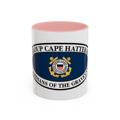 USCG Group Cape Hatteras VINT (U.S. Coast Guard) Accent Coffee Mug