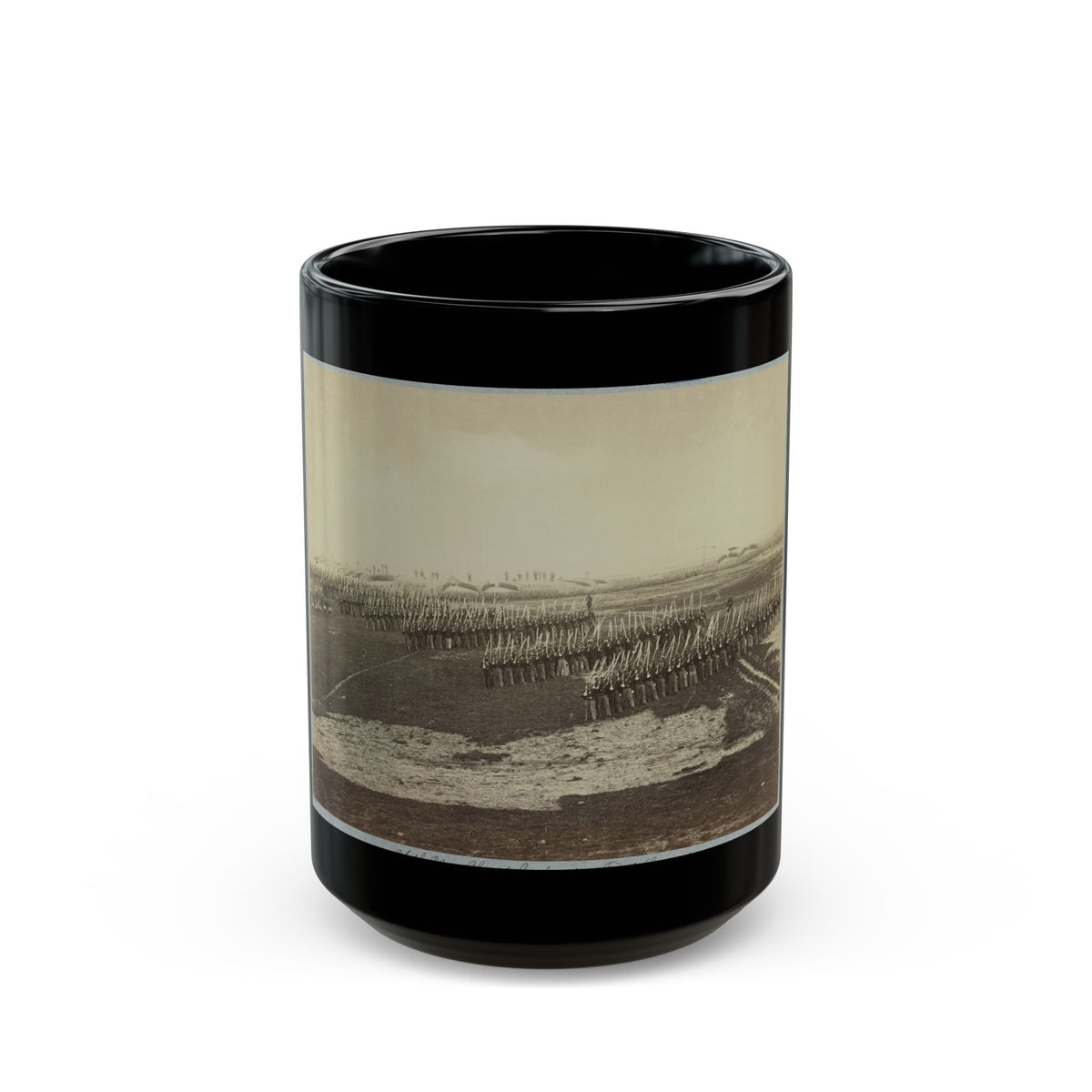 26th New York Infantry, Fort Lyon, Va. (U.S. Civil War) Black Coffee Mug