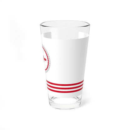Bandera raramuri (Mexico) Pint Glass 16oz