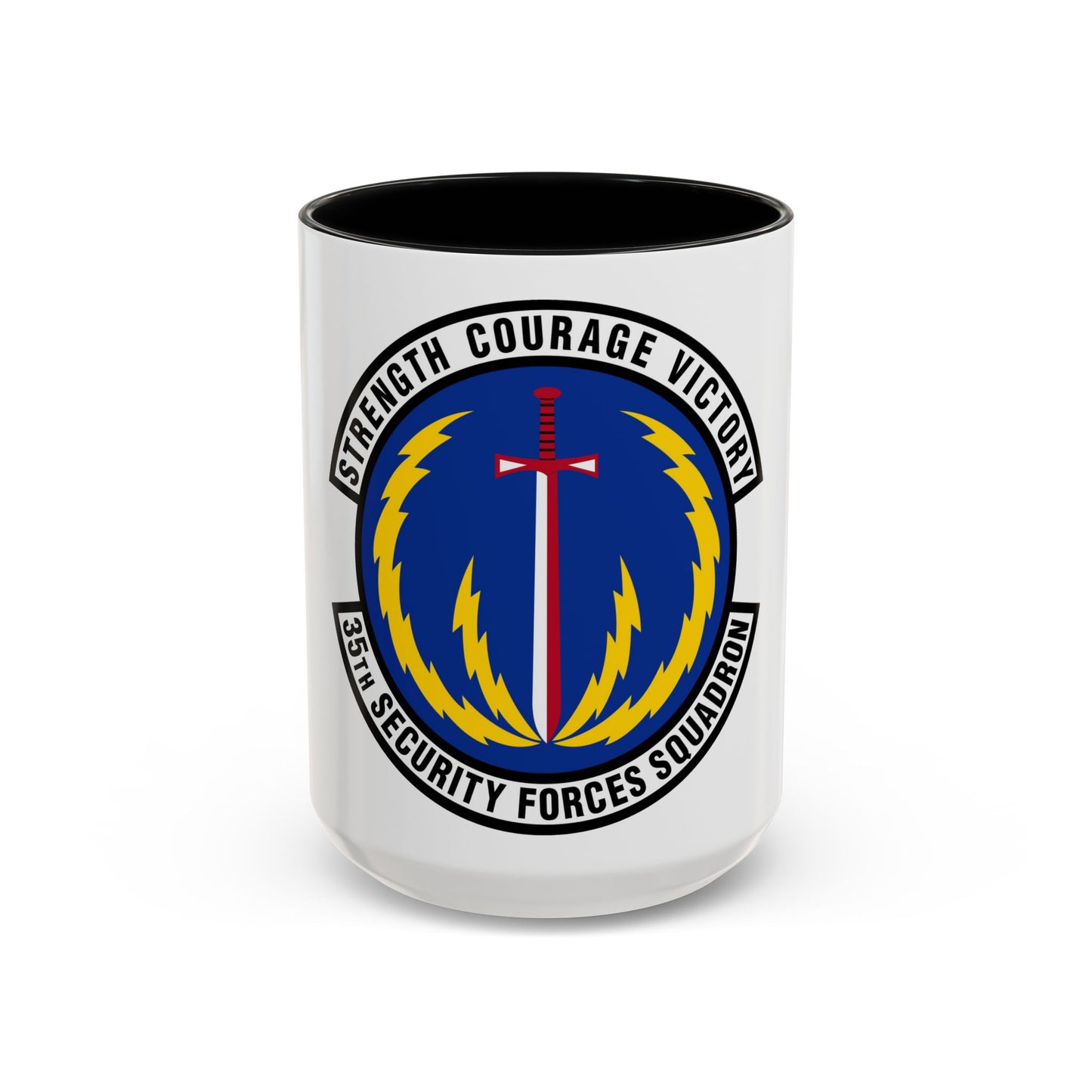 35 Security Forces Squadron PACAF (U.S. Air Force) Accent Coffee Mug