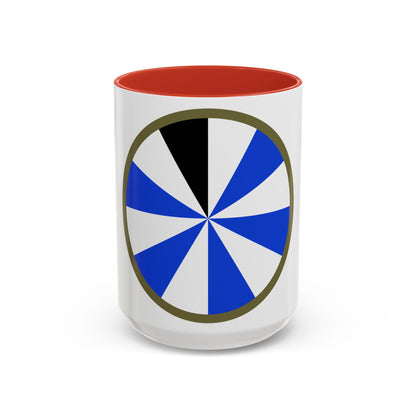 US 11th Infantry Division (U.S. Army) Accent Coffee Mug