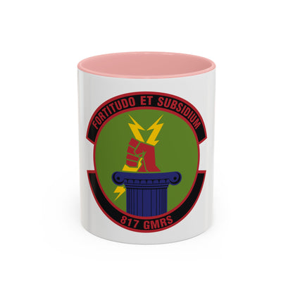 817th Global Mobility Readiness Squadron (U.S. Air Force) Accent Coffee Mug
