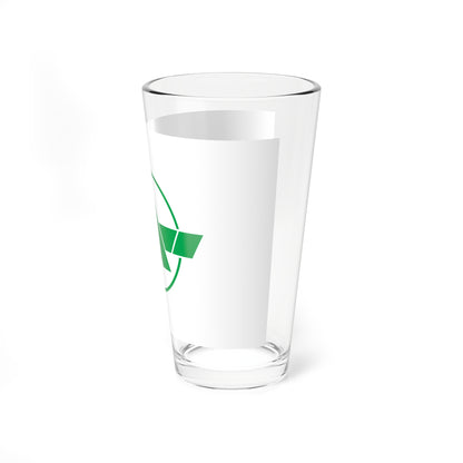 Flag of Tsubata Ishikawa (Japan) Pint Glass 16oz
