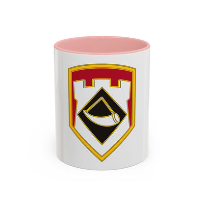 111 Engineer Brigade (U.S. Army) Accent Coffee Mug