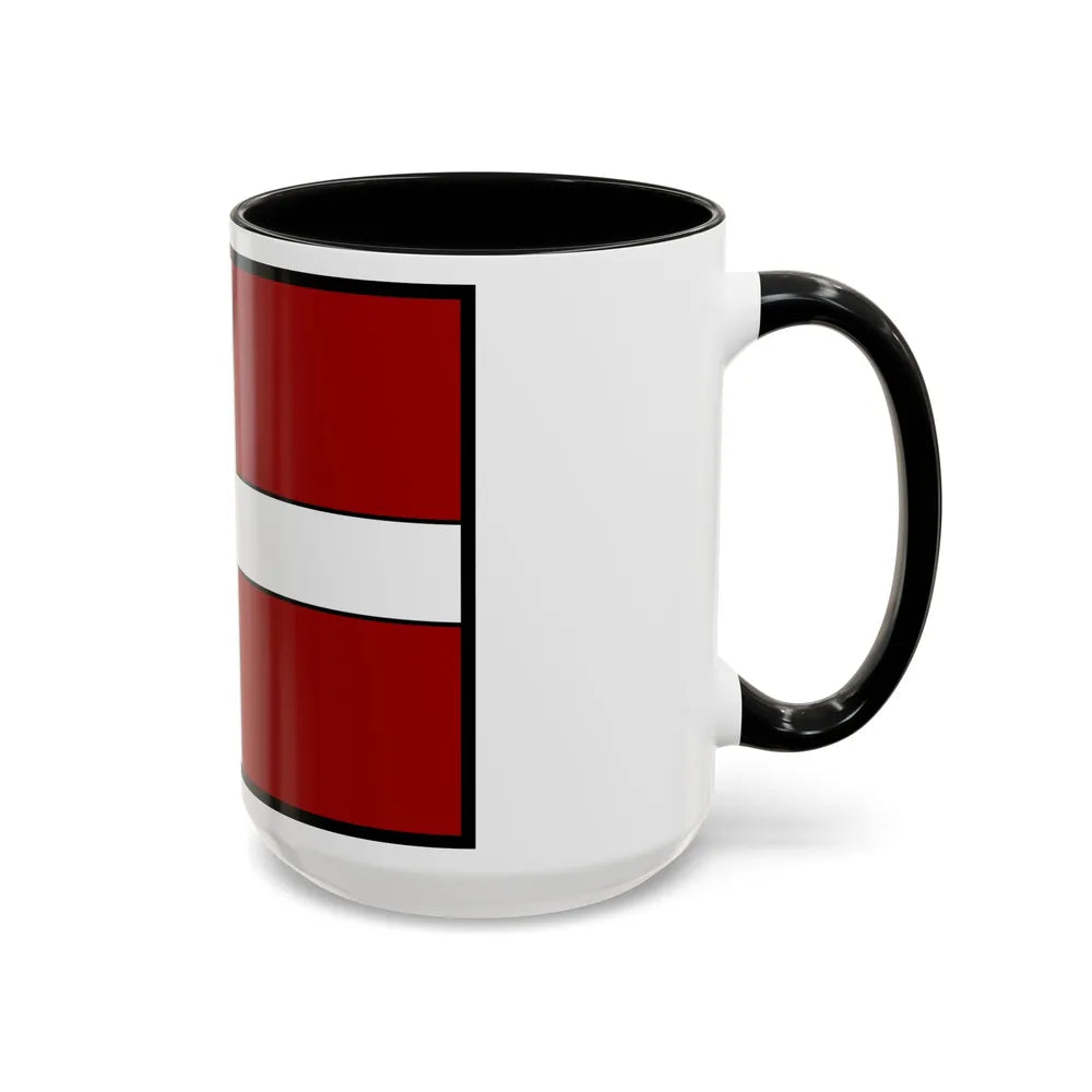 Flag of Asti Italy - Accent Coffee Mug-Go Mug Yourself