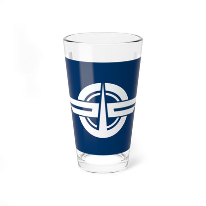 Flag of Minakami Gunma 1964-2005 (Japan) Pint Glass 16oz
