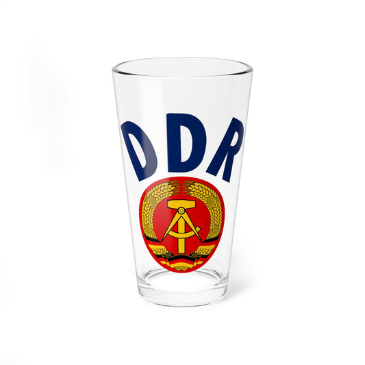 DDR National Sport Team (Coat of Arms) Pint Glass 16oz