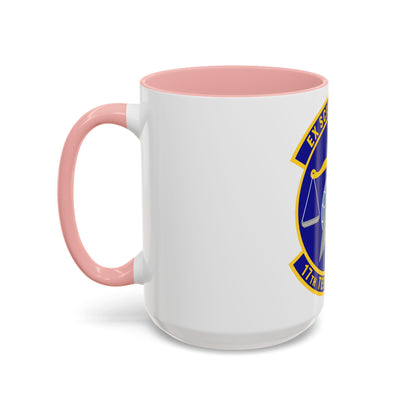 17th Test Squadron (U.S. Air Force) Accent Coffee Mug