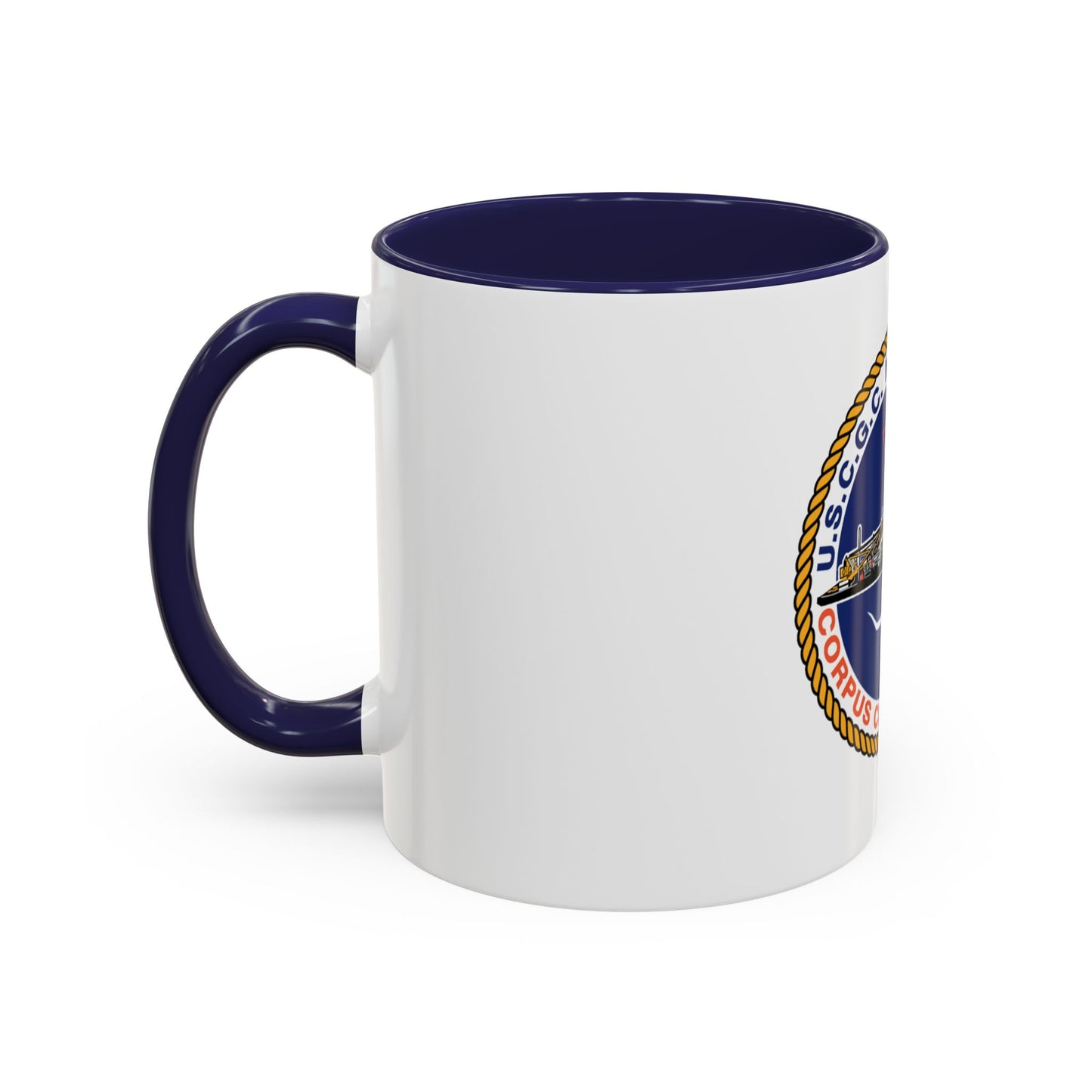 USCGC Mallet 75304 (U.S. Coast Guard) Accent Coffee Mug
