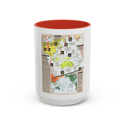 Pacific - Western Rim (1989) (Map) Accent Coffee Mug