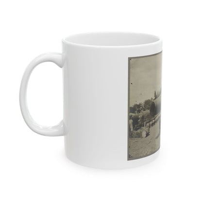15 In. Gun Near Wash., D.C. Aug. 1865 (U.S. Civil War) White Coffee Mug