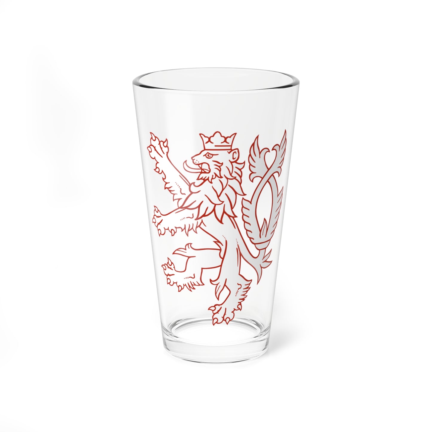 Czech State aircraft marking (Czech Republic) (Coat of Arms) Pint Glass 16oz