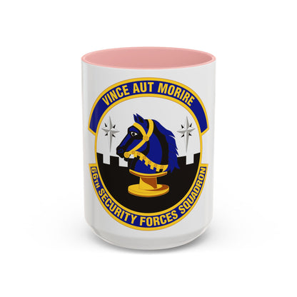 66th Security Forces Squadron (U.S. Air Force) Accent Coffee Mug