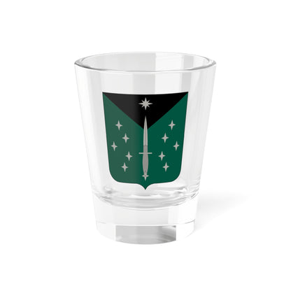 Verre à liqueur du bataillon de renseignement militaire 389 (armée américaine) 1,5 oz