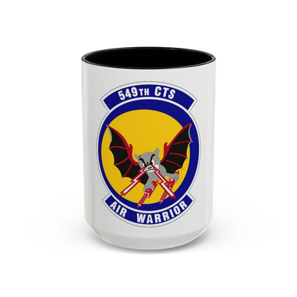 549th Combat Training Squadron (U.S. Air Force) Accent Coffee Mug