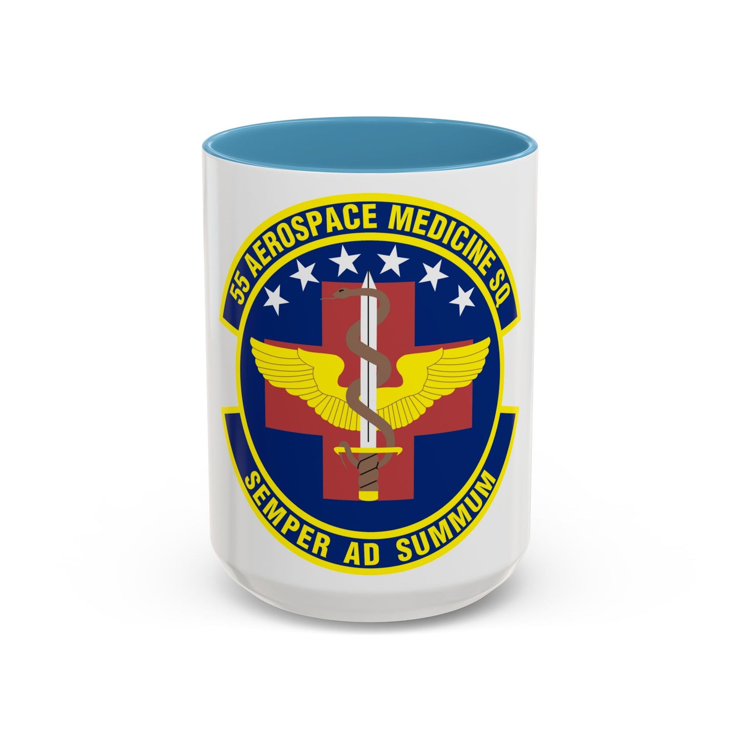 55th Aerospace Medicine Squadron (U.S. Air Force) Accent Coffee Mug