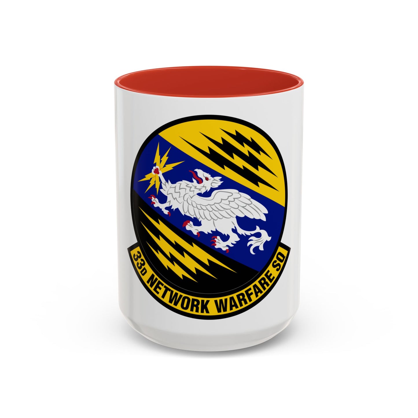 33 Network Warfare Squadron ACC (U.S. Air Force) Accent Coffee Mug