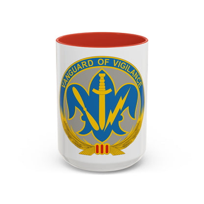 205 Military Intelligence Brigade 2 (U.S. Army) Accent Coffee Mug
