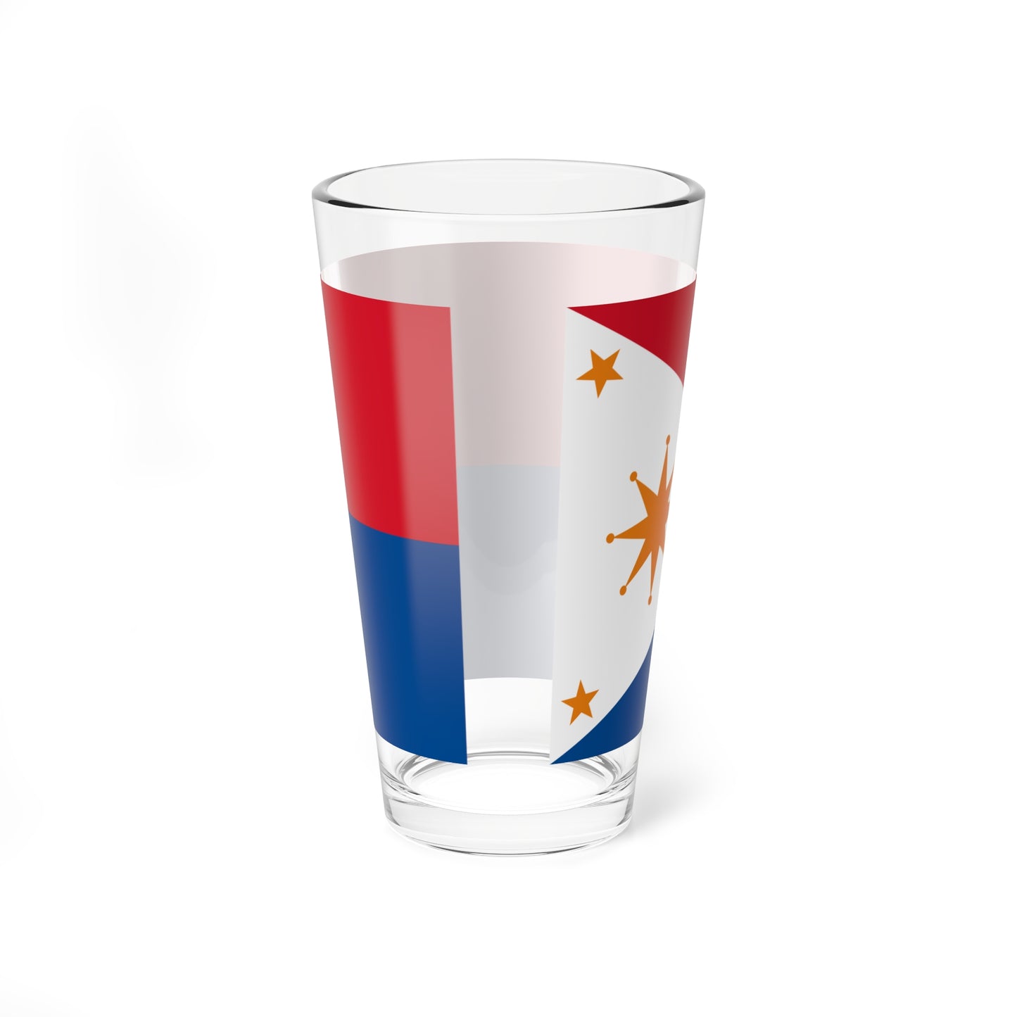 War Flag of Negros Republic (Philippines) Pint Glass 16oz