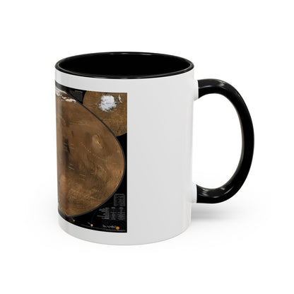 Space - MARS (2001) (Map) Accent Coffee Mug