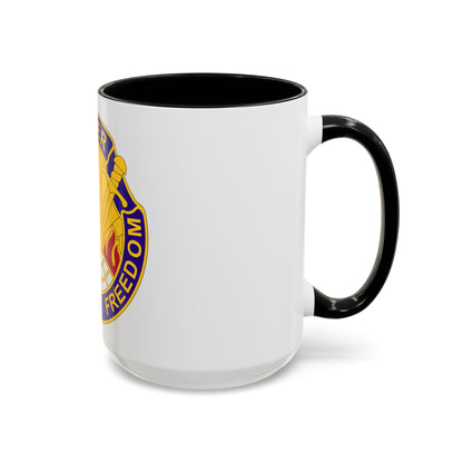 353 Civil Affairs Command 2 (U.S. Army) Accent Coffee Mug