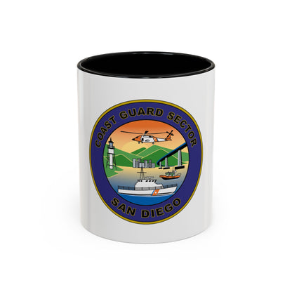USCG Sector San Diego NEW 07 (U.S. Coast Guard) Accent Coffee Mug