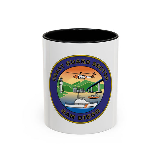 USCG Sector San Diego NEW 07 (U.S. Coast Guard) Accent Coffee Mug