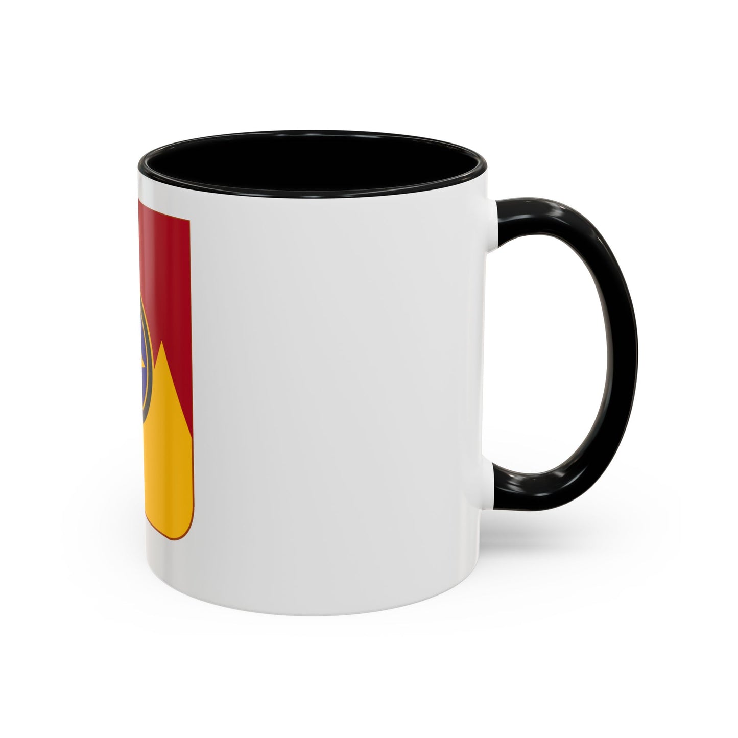 607th Armored Field Artillery Battalion v2 (U.S. Army) Accent Coffee Mug