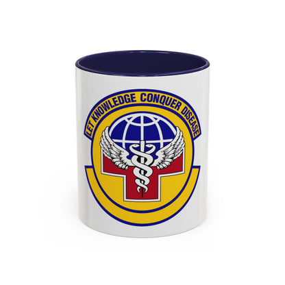 87 Healthcare Operations Squadron AMC (U.S. Air Force) Accent Coffee Mug