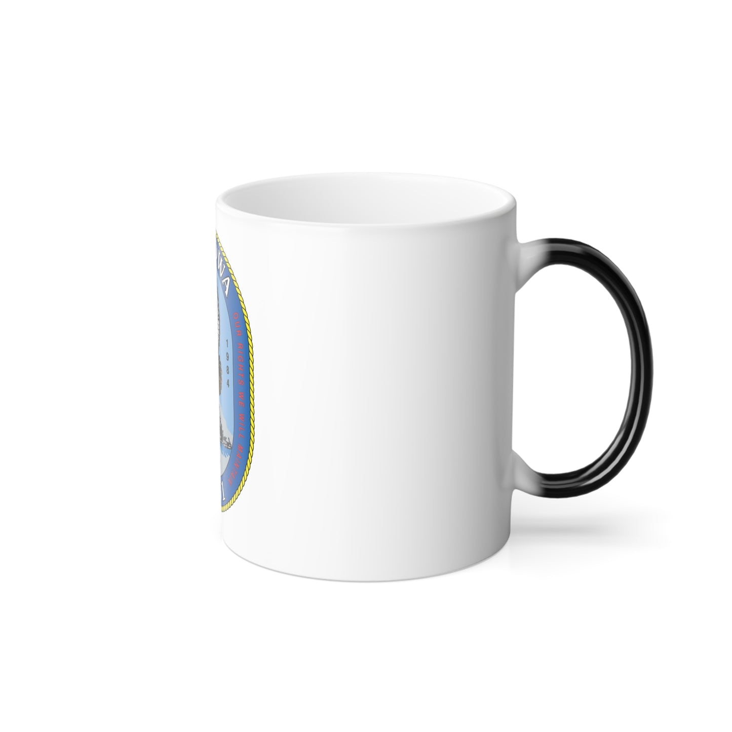 USS Iowa BB 61 (U.S. Navy) Color Changing Mug 11oz