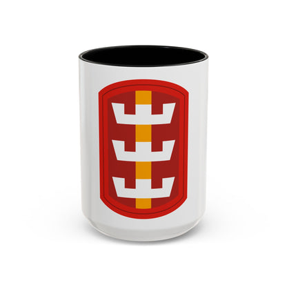 130th Engineer Brigade (U.S. Army) Accent Coffee Mug