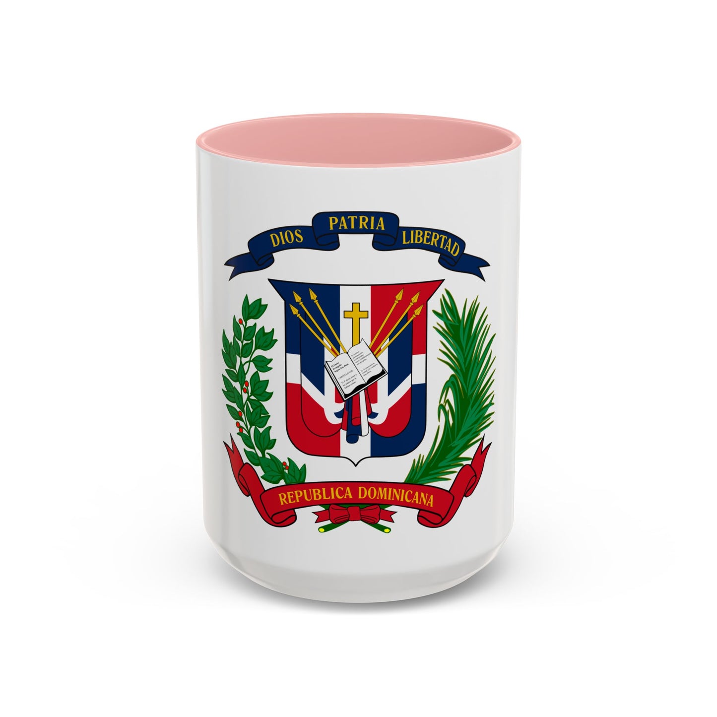 Coat of arms of the Dominican Republic - Accent Coffee Mug